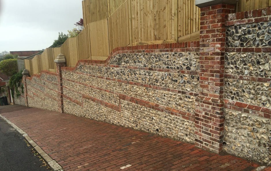 Eastbourne Old Town wall